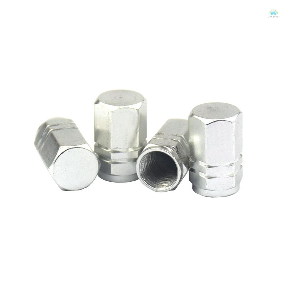 ยางวาล์วหมวกยางรถวาล์วหมวก Universal Air Caps ฝาครอบอลูมิเนียมยางวาล์ว Stem Caps สาหรับรถยนต์ SUV รถบรรทุก รถจักรยานยนต์ จักรยาน