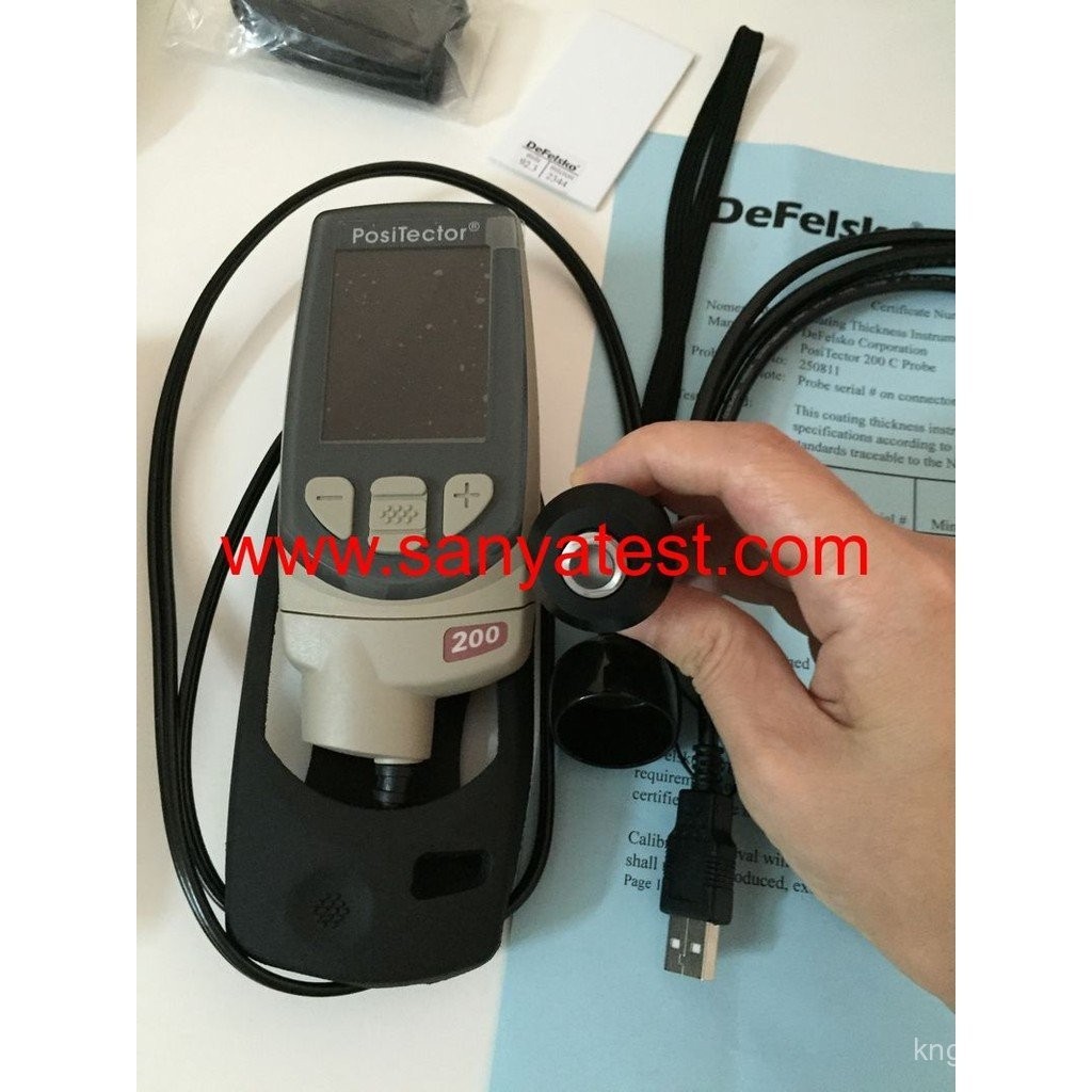 กล้องวัดความหนาเคลือบอัลตราโซนิก DeFelsko PosiTector 200 BS BA CS CA จากอเมริกา