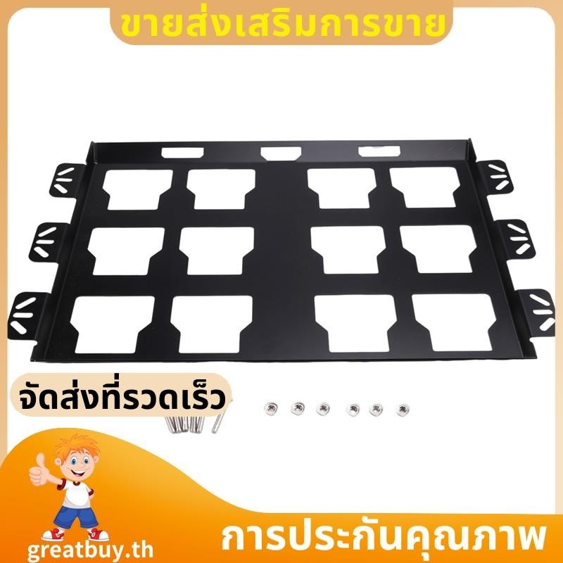 ชั้นวางเครื่องมือติดผนัง ที่วางกล่องเครื่องมือสาหรับจัดระเบียบการประชุมเชิงปฏิบัติการโรงรถที่บ้าน ซื้อที่ยอดเยี่ยม