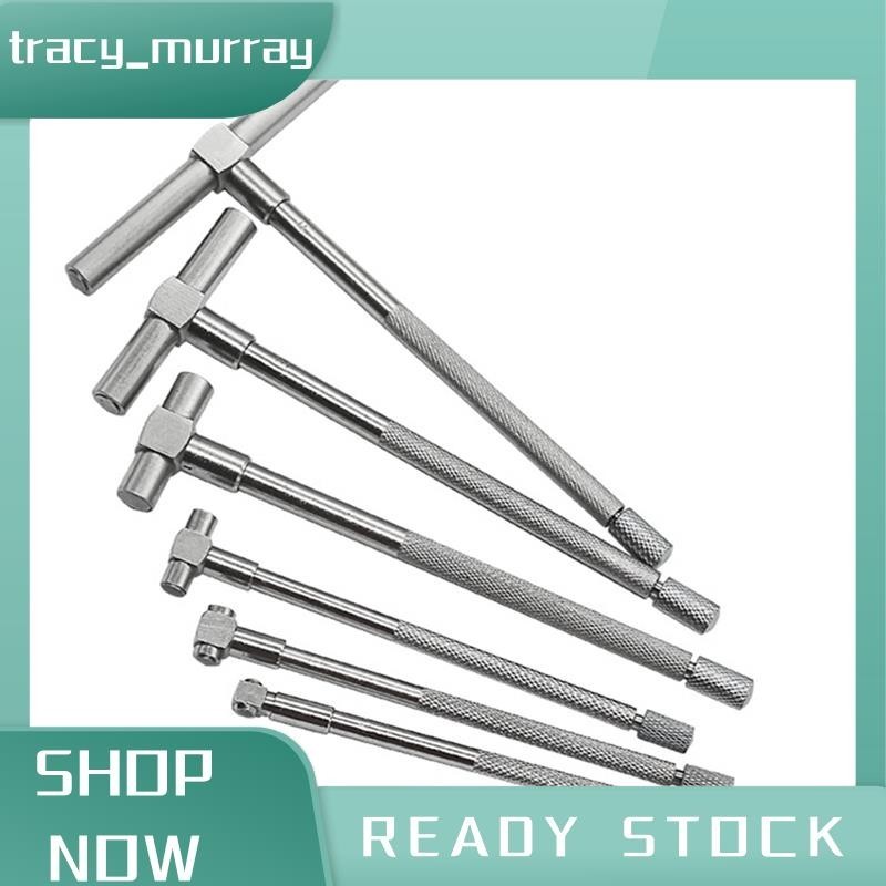 tracymurray 8150 มม 516 นิ้ว6 นิ้ว ชุดมาตรวัดเทเลสโคปิก 6 ชิ้นเครื่องวัดรูสาหรับการวัดภายในอย่างรวดเร็วของรู