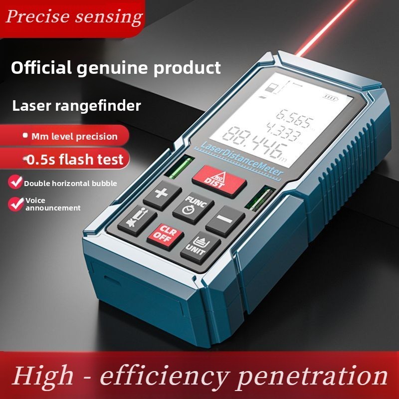 กล้องวัดระยะเลเซอร์ ความแม่นยำสูง แบบพกพา อินฟราเรด เครื่องมือวัด