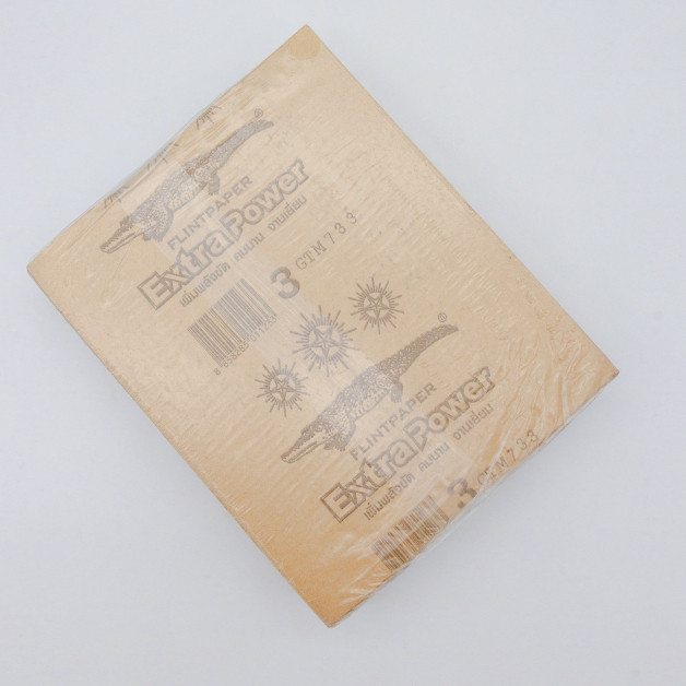 กระดาษทรายขัดไม้ตราจระเข้ ExtraPower เบอร์ 05 รุ่นเอ็กซ์ตร้าพาวเวอร์ เพิ่มพลังขัด งานเยี่ยม