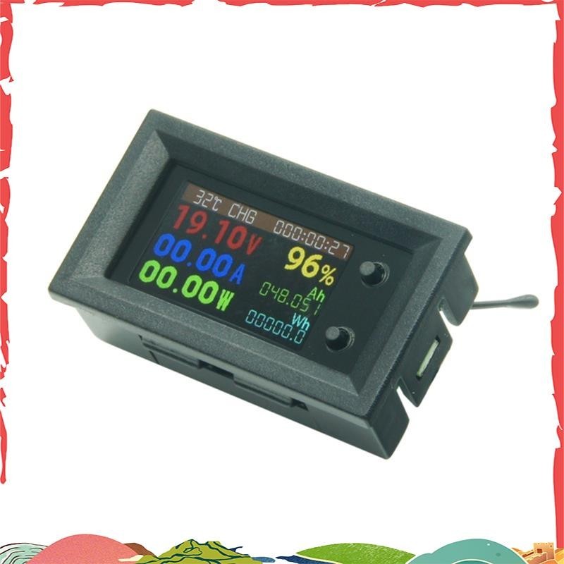 DC720 30V Digital Power Energy โวลต์มิเตอร์แอมป์มิเตอร์แรงดันไฟฟ้า Wattmeter เครื่องวัดอุณหภูมิ 9 In1