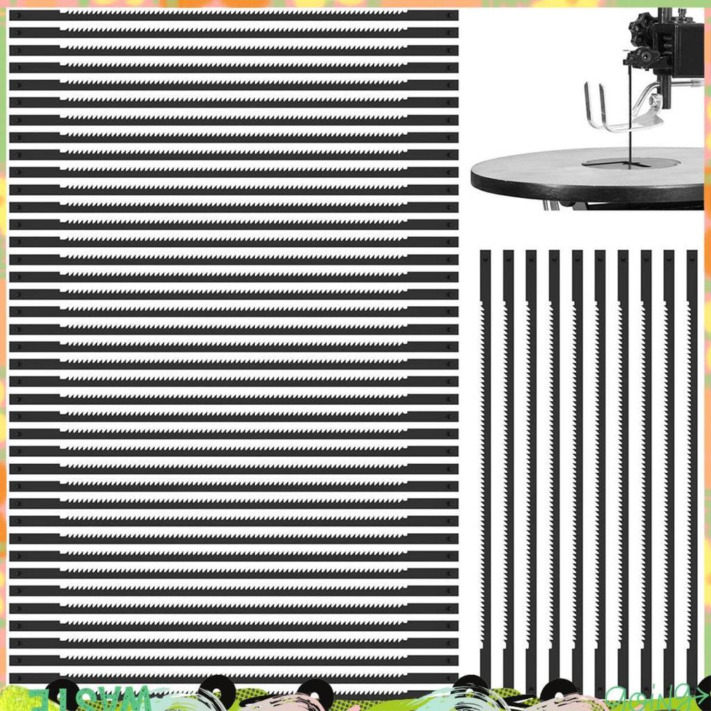 45 ชิ้น 5 นิ้ว Pin End Scroll Saw Blade 18TPI Scroll Saw Blade Pin End สาหรับ 39213922 SK5 สาหรับไม้ พลาสติก