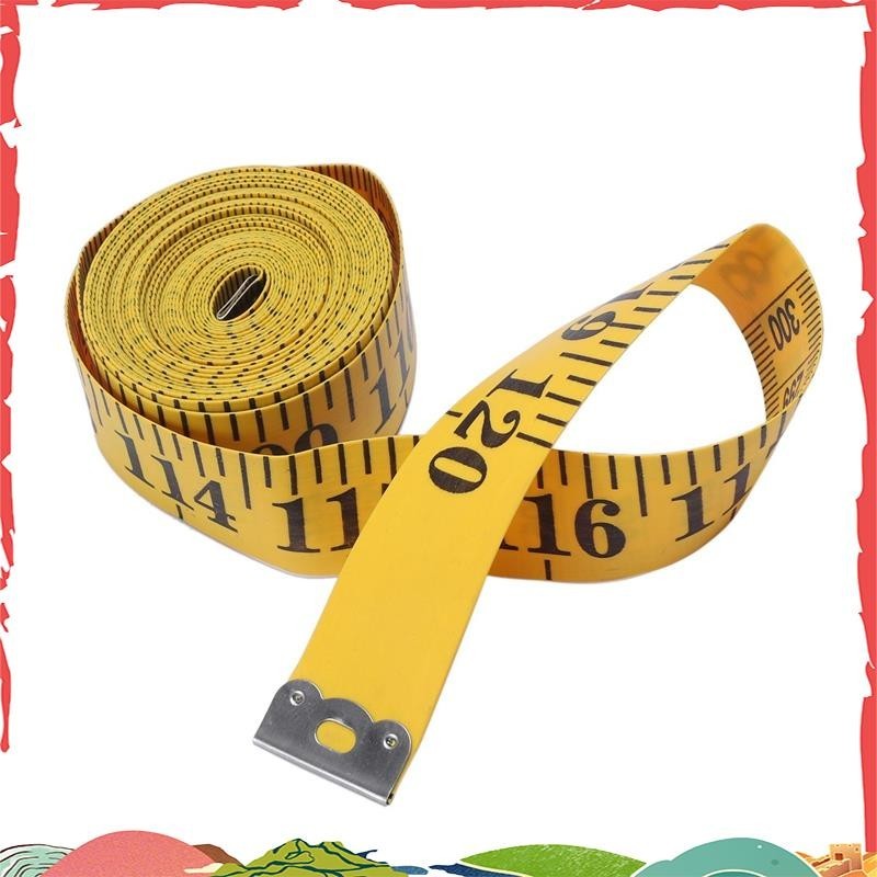 ซูเปอร์ซอฟท์ 3 เมตร 300 ซม เย็บช่างตัดเสื้อเทปวัดร่างกายวัดไม้บรรทัด การแต่งตัว