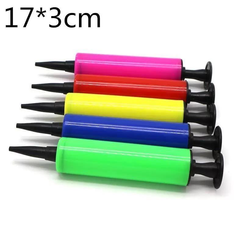 พร้อมส่ง ที่สูบลมพกพาmini ขนาด 17cm สูบของเล่นเป่าลมได้ทุกชนิด แบบดูด ที่สูบลูกโป่ง สูบลูกบอล