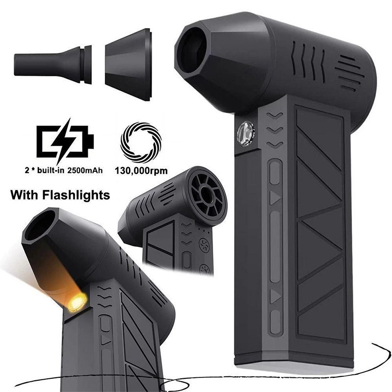 เครื่องเป่าลมไฟฟ้าขนาดเล็ก 13000RPM แบต 8000mAh ใช้เป่าฝุ่นในเคสคอม ในซอกเบาะรถ ทำความสะอาดเครื่องมือ เก็บเงินปลายทาง