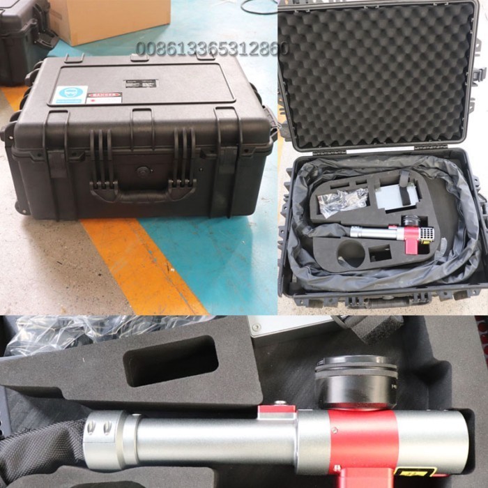 Maxcool Lazer Cleaning Machines 200w Handheld Luggage Type for Rust and Oil Remover Laser Cleaning